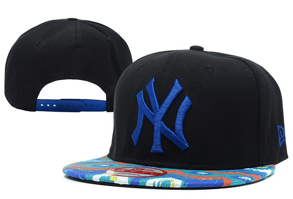 MLB New York Yankees NE Snapback Hat #93